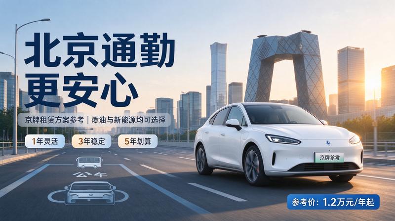 北京租车牌照展示